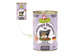 GRANATAPET Liebling s Mahlzeit Venison and angus beef - vlhké krmivo pro psy - 800g