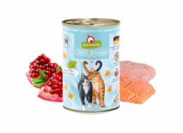 GRANATAPET DeliCATessen Salmon and turkey - mokré krmivo pro kočky - 400g
