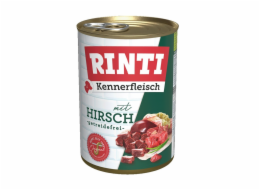 RINTI Kennerfleisch Deer - vlhké krmivo pro psy - 400g