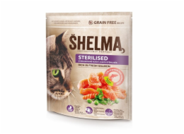 SHELMA Sterilised Salmon - suché krmivo pro kočky - 1,4kg