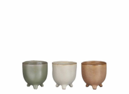 Květináč Mica 1103756, keramika, O 10,5 cm, různé barvy