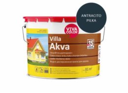 Fasádní barva VILLA AKVA 7016, 9 l, šedá