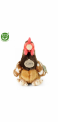 Rappa Plyšová slepice 18 cm ECO-FRIENDLY