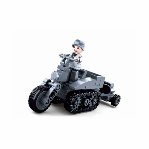 Sluban WWII M38-B0680B Motocykl s pásy