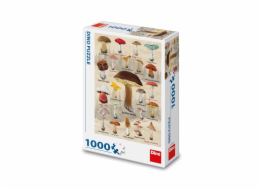 Dino Puzzle Houby koláž 1000 dílků