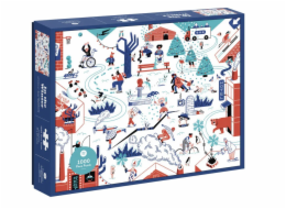 Chronicle Books Puzzle V zimě 1000 dílků