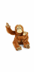 Rappa Plyšový orangutan s mládětem 28 cm ECO-FRIENDLY