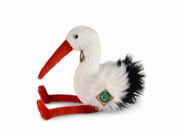 Rappa Plyšový pták čáp 39 cm ECO-FRIENDLY