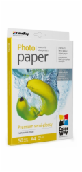 COLORWAY fotopapír/ premium semi-glossy 255g/m2, A4/ 50 kusů