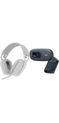 Logitech Sluchátka Zone Vibe 100 (981-001219) + C270 (960-001063)