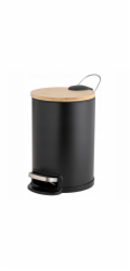 Douceur d`Interieur Odpadkový koš s tlumeným zavíráním, bambus, 3 l, MOBELLE