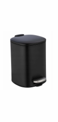 Wenko Odpadkový koš ALASSIO, s pedálem a funkcí Easy-Close, 5 l, WENKO