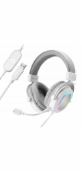 Fifine H6W AmpliGame RGB studiová sluchátka na uši s prostorovým zvukem 7.1