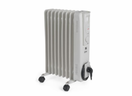 Olejový radiátor G21 Etna bílý, 9 žeber, 2000 W