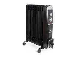 Olejový radiátor G21 Bromo černý, 11 žeber, 2500 W