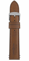 Zeppelin hnědý kožený řemínek, 22 mm