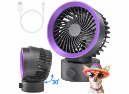 NoName LLD-F87R bílý stolní ventilátor/ventilátor