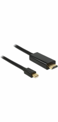 DeLOCK adaptérový kabel miniDP samec > HDMI-A samec