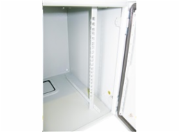 XtendLan 19" venkovní vodotěsný rozvaděč 8U 600x450, krytí IP55, nosnost 65kg, šedý