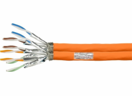 TRITON Síťový kabel LogiLink CPV0063 oranžový 100m Cat7 S/FTP (S-STP)