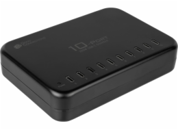 Good Connections USB HUB Good Connections stolní rychlá USB stanice 200 W 10 portů