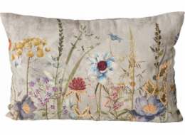 Boltze Dekorativní polštář BLOMSTER, květinový vzor, 100% bavlna