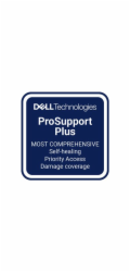Dell Upgrade z 3 roky Basic Onsite na 5 roky ProSupport Plus - Prodloužená dohoda o službách - náhradní díly a práce (pro notebooky) - 5 let - na místě - 10x5 - doba vyřízení požadavku: příští prac. d
