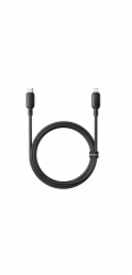Rychlonabíjecí kabel Baseus Silky USB-C/Lightning 1m 20W černý