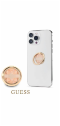 Guess Ring stand Gold Praktické držadlo ve tvaru prstence namontováno na zadním panelu