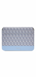 Guess PU G Cube Computer Sleeve 13/14" modrý Guess G Cube Computer sleeve je perfektní obal pro notebook s úhlopříčkou displeje až do 13/14"