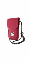 Hello Kitty Leather Daydreaming Phone Bag Pink Objevte kouzelný svět snů s kabelkou z kolekce Leather Daydreaming Cord - dokonalou kombinací stylu, šarmu a praktičnosti.