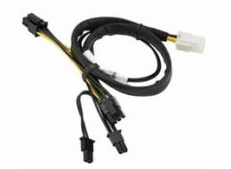 Gigabyte Kabel Gigabyte Mini SAS HD na SLIM SAS #30 900mm 12párový plochý 85ohm