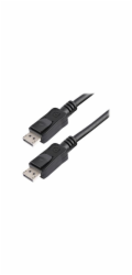StarTech 7m DisplayPort Cable with Latches M/M - Kabel DisplayPort - DisplayPort (M) do DisplayPort (M) - 7 m - opatřený západkou - černá