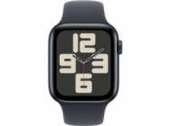 Apple Watch SE (2024) GPS 40mm Midnight Aluminium Case with Midnight Sport Band - M/L
