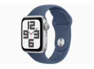Apple Watch SE 44mm 2024 Silver, Denim S