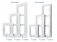 2N® IP Verso - Rám pro instalaci do zdi, 1 modul