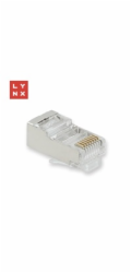 LYNX konektor STP Cat5e, 30µ, 100ks