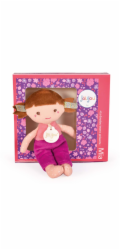 Doudou Jolijou Panenka Mia 16 cm fuchsia