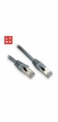 LYNX FTP patch kabel Cat6, PVC, 5m, šedý