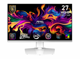 MSI MAG/272QPW X28/26,5"/QD-OLED/QHD/280Hz/0,03ms/Bílá/3R