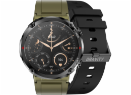 Chytré hodinky Gravity Pánské hodinky SMARTWATCH GRAVITY GT21-7 khaki/khaki/BK