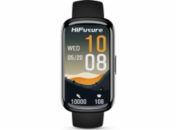 HiFuture Chytré hodinky EVO2 černá/černá (HSSW6BK)