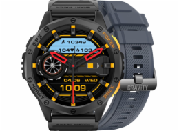 Pánské hodinky SMARTWATCH GRAVITY GT24-1 BK/BK/BK