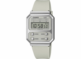 Casio Hodinky Dámské hodinky Casio A100WEF-8AEF šedé barvy