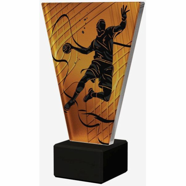Victoria Sport Skleněná trofej Monochromatická na mramoro...