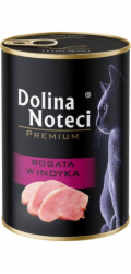 DOLINA NOTECI Premium Rich in turkey - mokré krmivo pro kočky - 400g