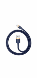 Baseus Cafule Lightning kabel 1,5A 2m - zlato-tmavě modrý