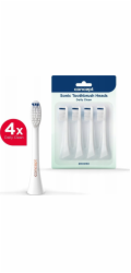 CONCEPT Náhradní hlavice k zubním kartáčkům PERFECT SMILE ZK500x, Daily Clean, 4 ks, bílé ZK0050 