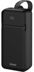 Savio BA-10 externí baterie 10000 mAh Černá