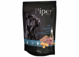 PIPER Animals with lamb, carrot and brown rice - vlhké krmivo pro psy - 500g